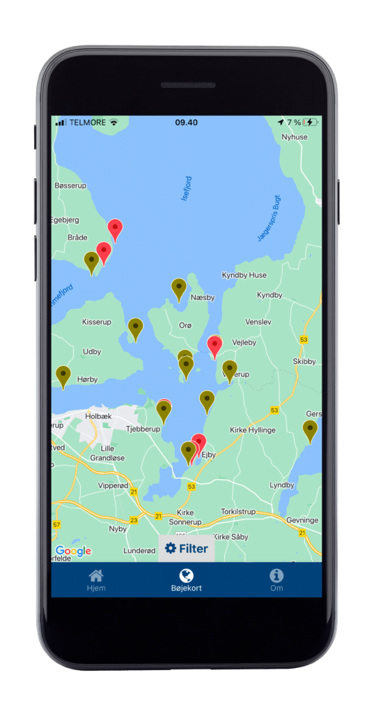 Blå Oplevelser App